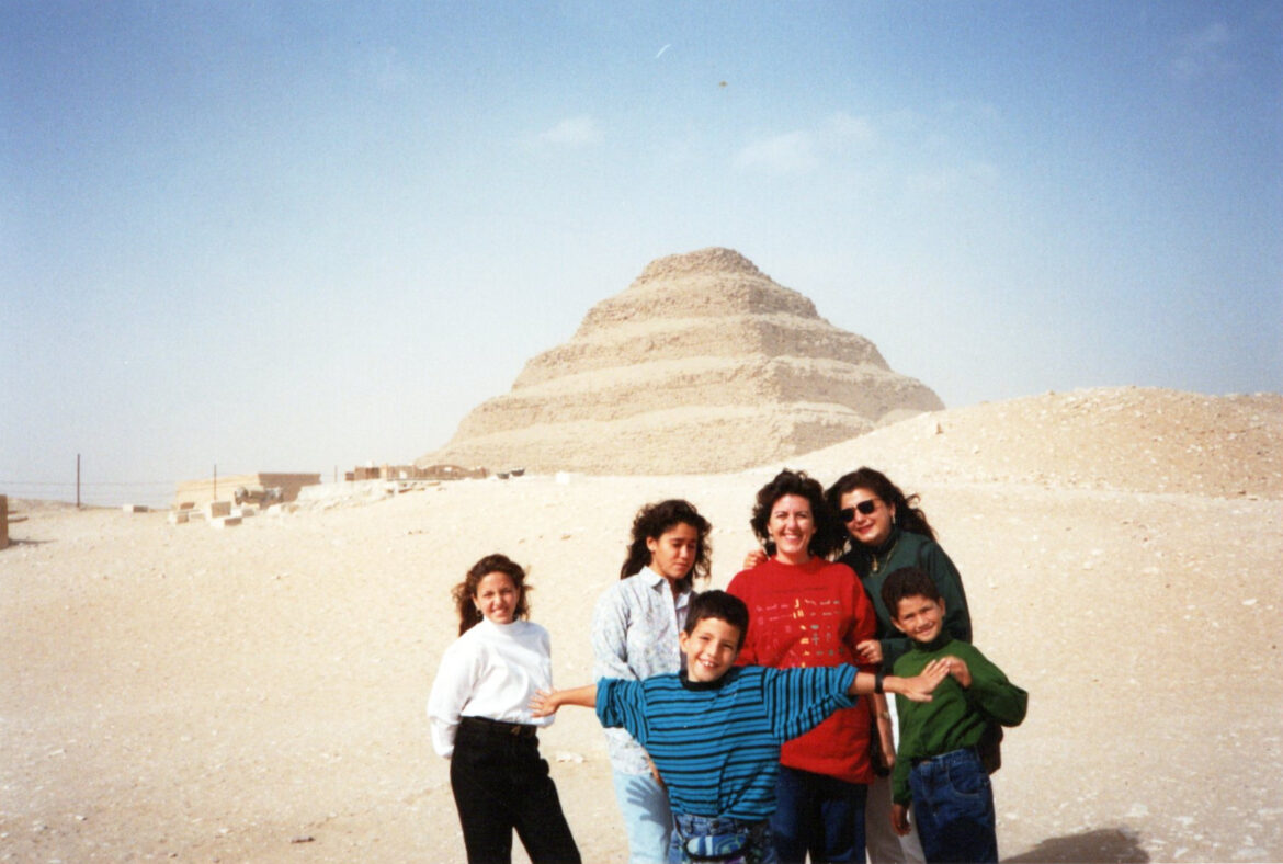 Finding My Feet in Egypt